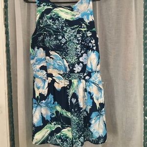 Super Cute Printed Dress Romper Size LG
